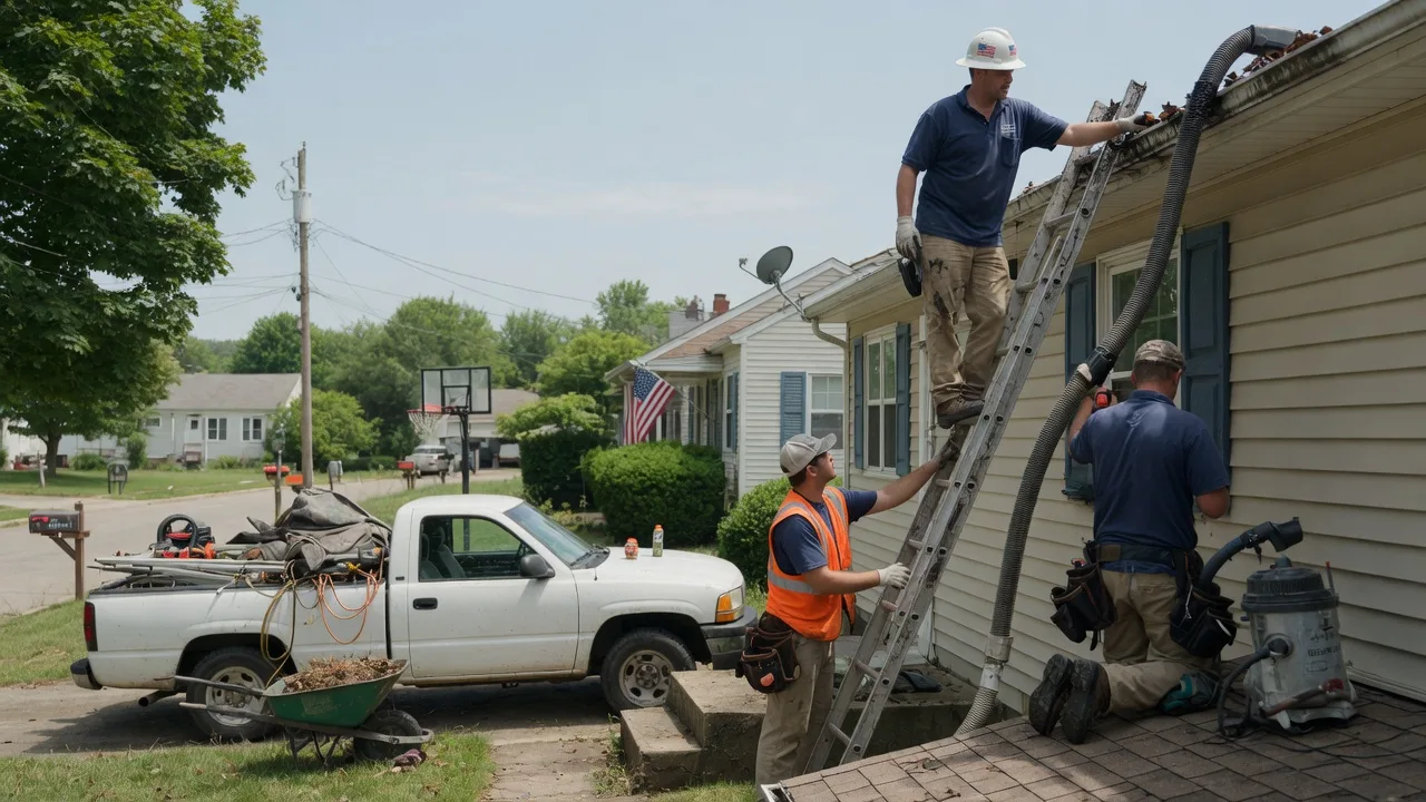 Gutter Installation in Leckrone, PA near me